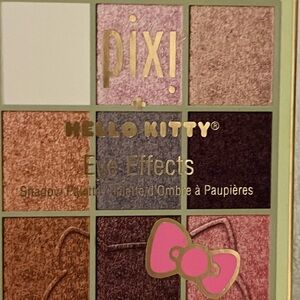 Hello Kitty Pixi Eye Shadow Palette - Pink and Brown Shades